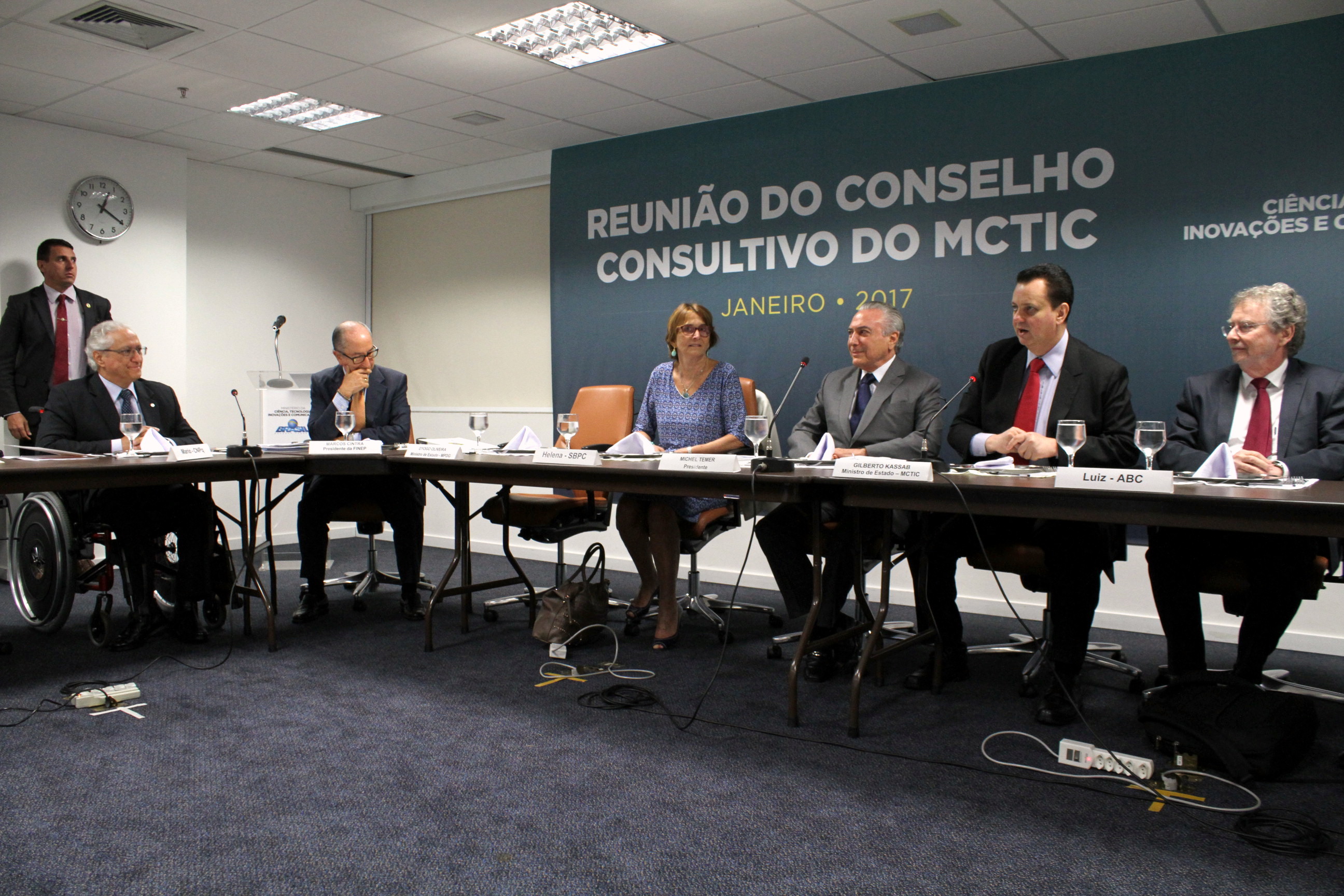 Reunião do Conselho Consultivo do MCTIC 2017